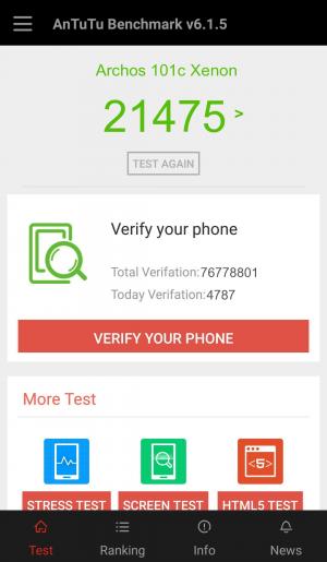 Результат Archos 101c Xenon в тесте Antutu Результат Archos 101c Xenon в тесте Antutu