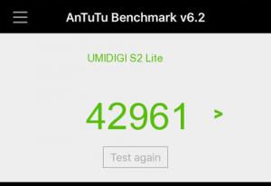 Результат UMIDIGI S2 Lite в тесте Antutu Результат UMIDIGI S2 Lite в тесте Antutu