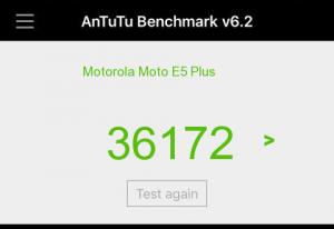 Результат Motorola Moto E5 Plus в тесте Antutu Результат Motorola Moto E5 Plus в тесте Antutu