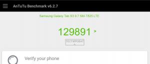 Результат Samsung Galaxy Tab S3 9.7 SM-T825 LTE в тесте Antutu Результат Samsung Galaxy Tab S3 9.7 SM-T825 LTE в тесте Antutu