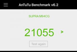 Результат SUPRA M94CG в тесте Antutu Результат SUPRA M94CG в тесте Antutu