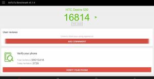 Результат HTC Desire 530 в тесте Antutu Результат HTC Desire 530 в тесте Antutu