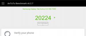 Результат Samsung Galaxy Tab Active 8.0 SM-T365 в тесте Antutu Результат Samsung Galaxy Tab Active 8.0 SM-T365 в тесте Antutu