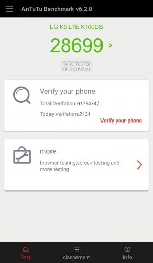 Результат LG K3 LTE K100DS в тесте Antutu Результат LG K3 LTE K100DS в тесте Antutu