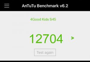 Результат 4Good Kids S45 в тесте Antutu Результат 4Good Kids S45 в тесте Antutu