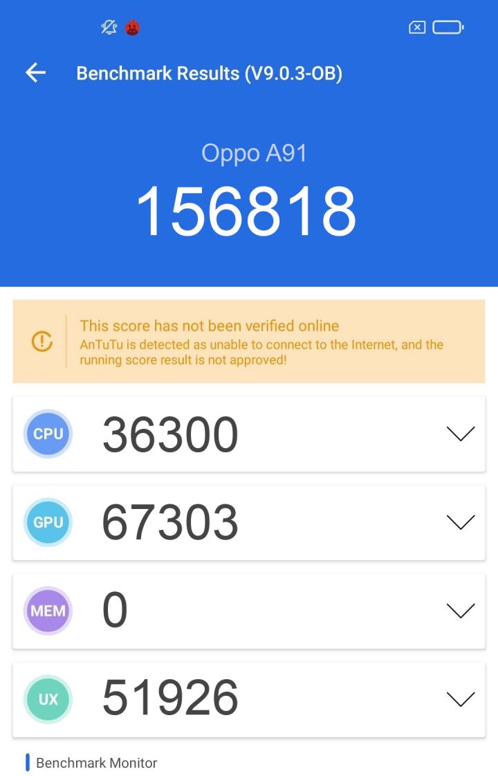 oppo a91 antutu