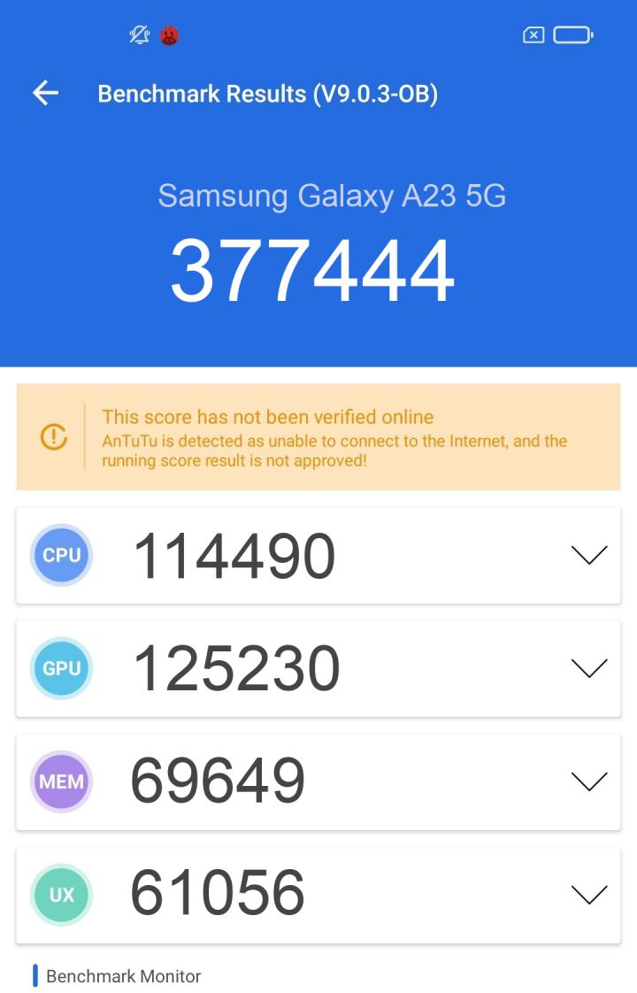 samsung a23 5g antutu